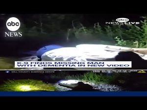 Read more about the article K-9 finds missing man with dementia in new video