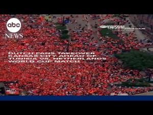 Read more about the article Dutch fans takeover Kansas City ahead of Tunisia vs. Netherlands World Cup match