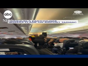 Read more about the article Venezuela earthquake shakes plane on airport tarmac