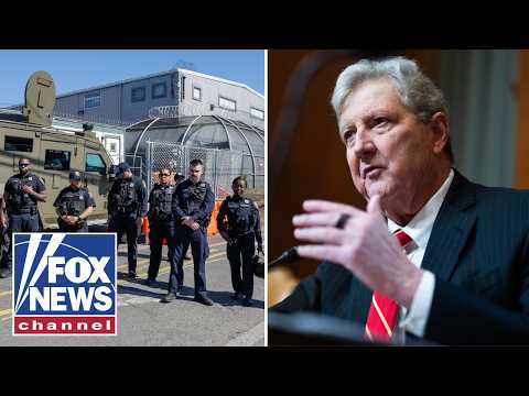 Read more about the article Sen Kennedy RIPS ‘violent’ anti-ICE protesters