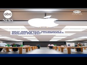 Read more about the article Why are Apple, Microsoft and other tech companies raising prices?