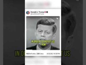 Read more about the article Trump Just Posted This Warning From Kennedy
