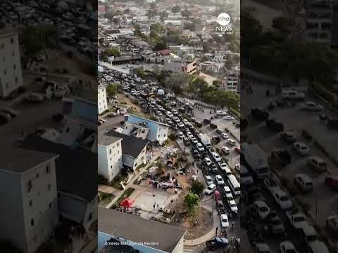 Read more about the article Drone footage captures destruction after earthquakes strike Venezuela