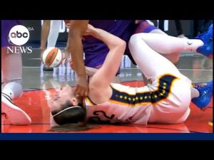 Read more about the article Growing outrage over hard foul against Caitlin Clark
