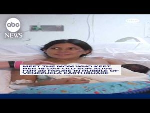 Read more about the article Woman speaks out after surviving Venezuelan earthquake with newborn