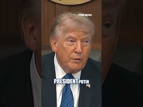 Read more about the article Trump to Putin and Zelenskyy: ‘GET THIS WAR OVER WITH’ #foxnews #news #us #fox