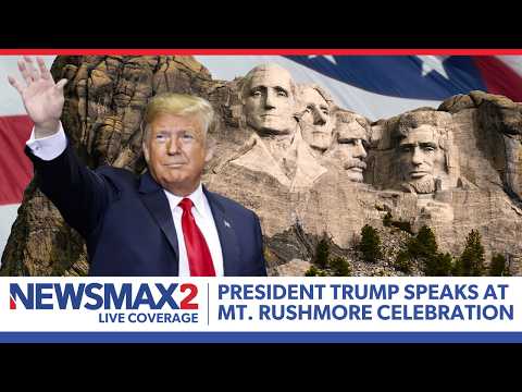 Read more about the article LIVE: President Donald Trump speaks at Mount Rushmore Celebration | NEWSMAX2