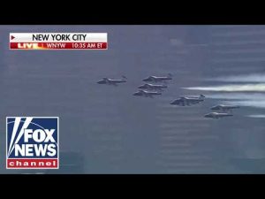 Read more about the article WATCH: Military conducts flyover above Parade of Sail