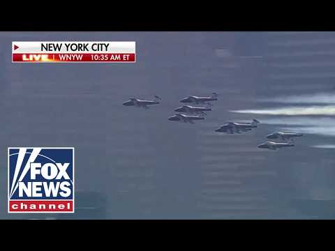 You are currently viewing WATCH: Military conducts flyover above Parade of Sail