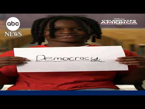 Read more about the article Children share one word that describes the U.S.
