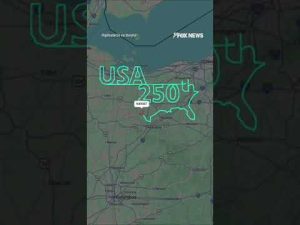 Read more about the article SEE IT: Pilot pays tribute to America’s 250th anniversary #foxnews #news #shorts #plane