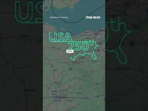 You are currently viewing SEE IT: Pilot pays tribute to America’s 250th anniversary #foxnews #news #shorts #plane