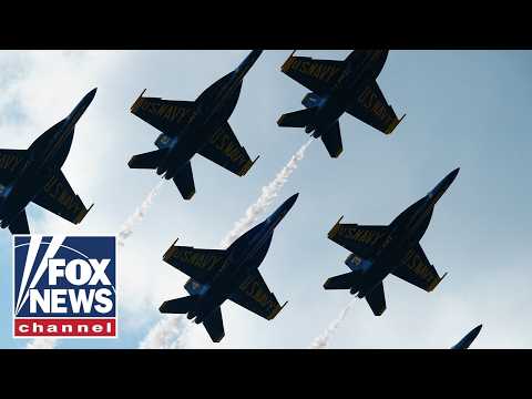 Read more about the article WATCH: Blue Angels SOAR over the Great American State Fair