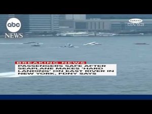 Read more about the article Passengers safe after seaplane makes ‘hard landing’ on East River in New York: FDNY