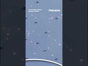 Read more about the article South Korea tests defenses against simulated drone SWARM ATTACK #shorts #us #news #foxnews