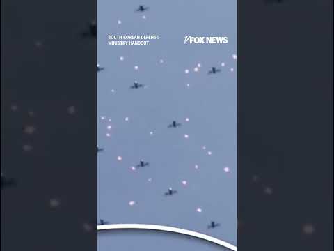 Read more about the article South Korea tests defenses against simulated drone SWARM ATTACK #shorts #us #news #foxnews