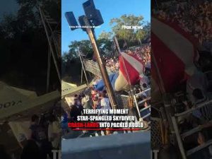 Read more about the article WATCH: Patriotic skydive takes a frightening turn… #skydiving #shorts #patriotism