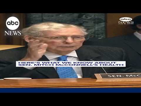 Read more about the article Here’s what we know about Sen. Mitch McConnell’s health