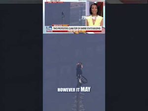 Read more about the article BREAKING: Protesters climb to top of Empire State Building #shorts #foxnews #breakingnews