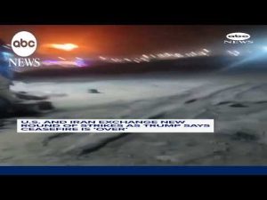 Read more about the article U.S. and Iran exchange new round of strikes as Trump says ceasefire is ‘over’