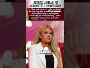 Read more about the article BREAKING: Erika Kirk DEMANDS transparency in new court motion #shorts #us #news #CharlieKirk