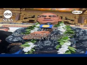 Read more about the article The Rock on performing traditional Samoan dance on GMA
