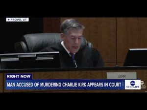 Read more about the article Man accused of murdering Charlie Kirk appears in court for preliminary hearing: LIVE