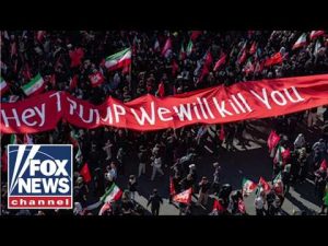 Read more about the article SEE IT: Iranians carry ‘KILL TRUMP’ banners