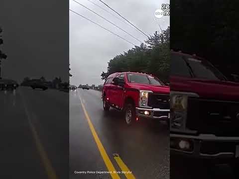 Read more about the article Bodycam shows explosion as car drove over downed power lines