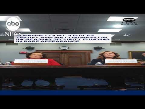 You are currently viewing Supreme Court justices testify before Congress on increasing security funding