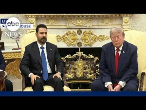 Read more about the article Trump meeting with Iraqi PM at White House