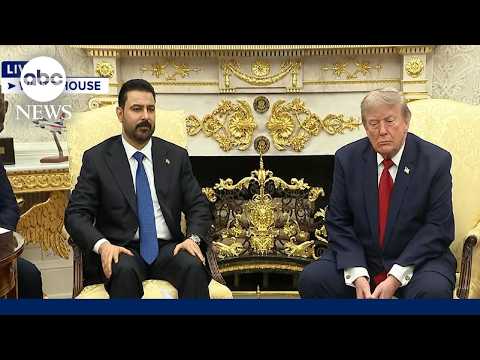 You are currently viewing Trump meeting with Iraqi PM at White House
