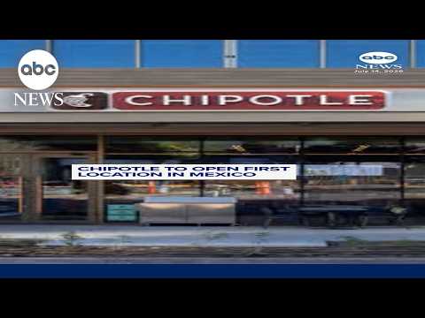 You are currently viewing Chipotle to open first location in Mexico