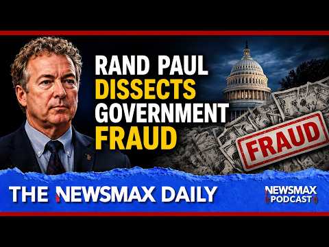Read more about the article Sen. Rand Paul Dissects Fraud Schemes | The NEWSMAX Daily (07/16/2026)