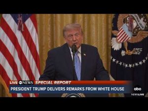 Read more about the article LIVE: President Trump delivers remarks from White House