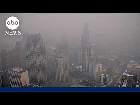 You are currently viewing Toxic wildfire smoke chokes major American cities