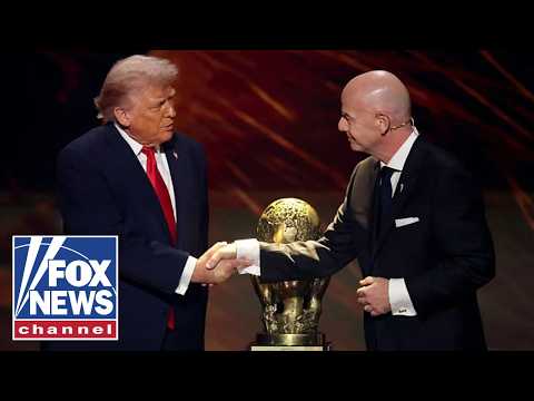 Read more about the article WATCH LIVE: President Trump attends FIFA World Cup reception at Trump Tower