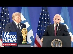 Read more about the article WORLD CUP WINNING: FIFA president praises Trump’s support for tournament