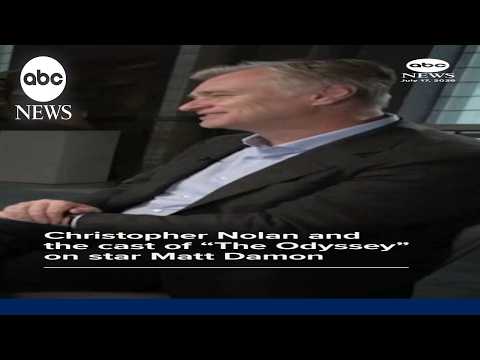 Read more about the article Christopher Nolan on ‘The Odyssey’ star Matt Damon