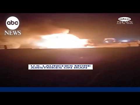 You are currently viewing U.S. launches more airstrikes on Iran