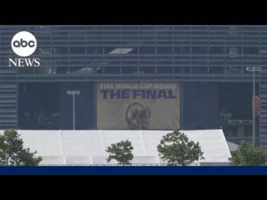 Read more about the article Security is stepped up for the World Cup final