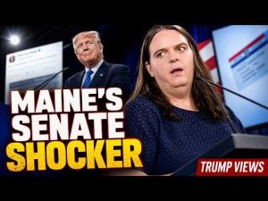 Read more about the article Trump Views Maine Senate SHOCKER as Ashley Webb blurted this on Medicare live on stage