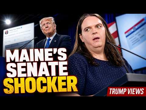Read more about the article Trump Views Maine Senate SHOCKER as Ashley Webb blurted this on Medicare live on stage
