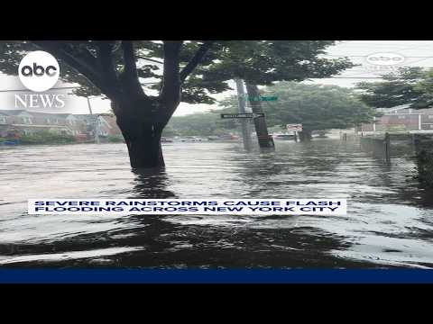 Read more about the article Severe rainstorms cause flash flooding across New York City