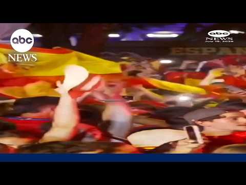 Read more about the article Pandemonium in in Madrid as Spain beats Argentina in World Cup final