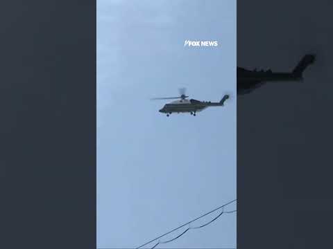 Read more about the article WATCH: Trump flies over New York New Jersey Stadium ahead of the FIFA World Cup final #shorts