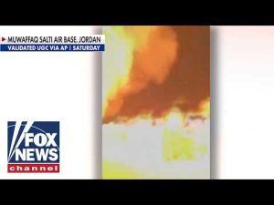 Read more about the article BREAKING: New video shows Iranian missile attack on US base in Jordan