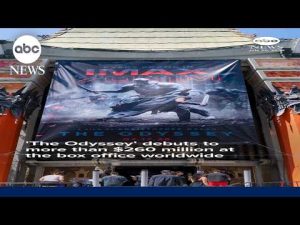Read more about the article ‘The Odyssey’ debuts to more than $260 million at the box office worldwide