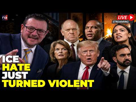 Read more about the article Live: ICE Firebombing, FBI Shadow State, Trump Strikes Back