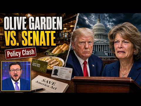 Read more about the article Trump just pounced after Olive Garden smoked the Senate on photo ID, and it gets worse